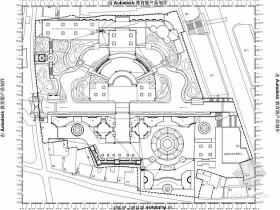 广场地灯施工图资料下载-某广场电气施工图纸