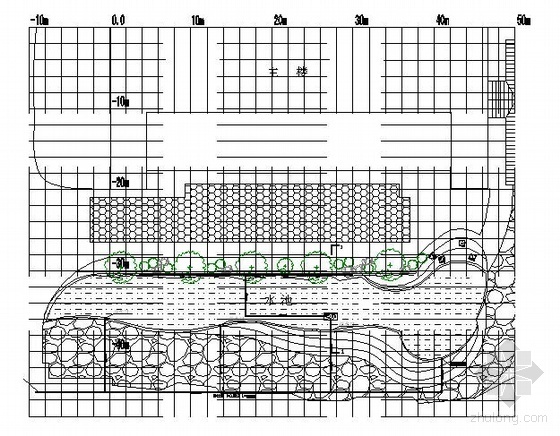公园水景工程dwg资料下载-某水景工程设计
