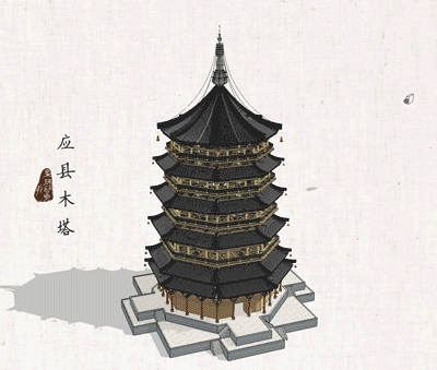 屹立近千年的中国第一木塔，强震不倒、炮击不毁、雷击不焚！_25