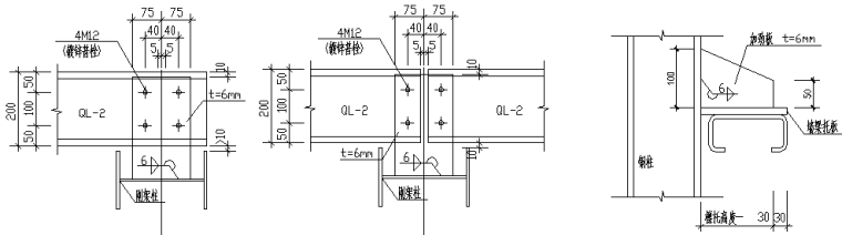 99X103m门式刚架钢结构施工图（CAD，整套）_4
