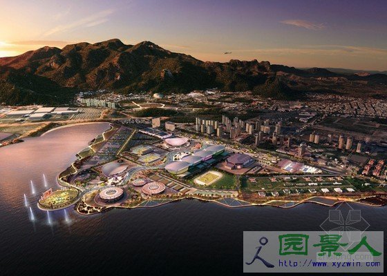巴西里约奥林匹克公园资料下载-AECOM设计的2016年里约热内卢奥林匹克公园方案