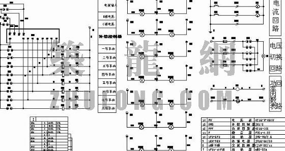 变电所电容柜原理图资料下载-低压电容器柜控制原理图