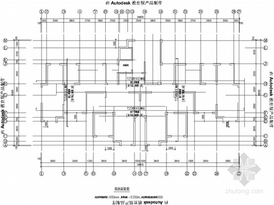 平板式筏板基础平板资料下载-[安徽]33层剪力墙结构住宅楼结构施工图（平板式桩筏基础）
