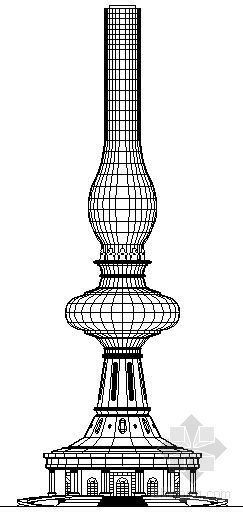 报建方案PPT资料下载-[中山古镇]某灯都商厦建筑方案报建图