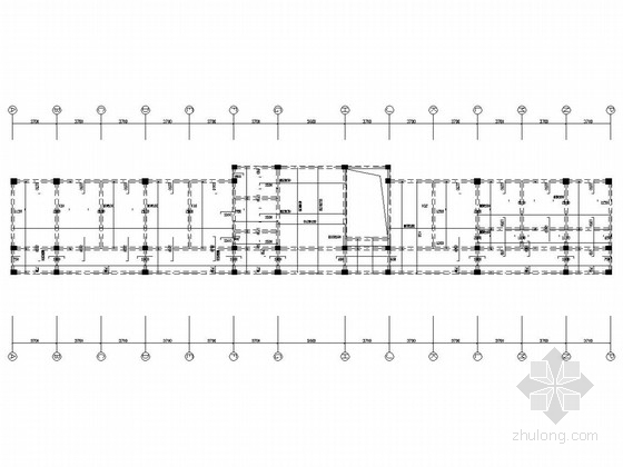 25m门式钢架厂房资料下载-山东某高新技术创业园框架结构办公区+门式钢架结构生产区结构施工图（含建施）