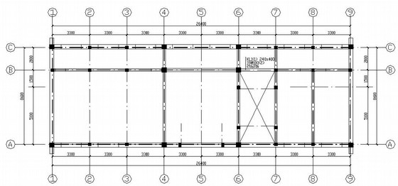 2层村委会施工图资料下载-二层砌体结构办公楼结构施工图