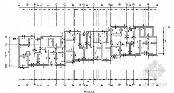 [青岛]四层砌体结构住宅结构施工图（条形基础 6号楼）- 