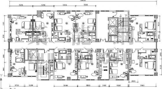 15层四星级酒店设计资料下载-四星级酒店客房设计