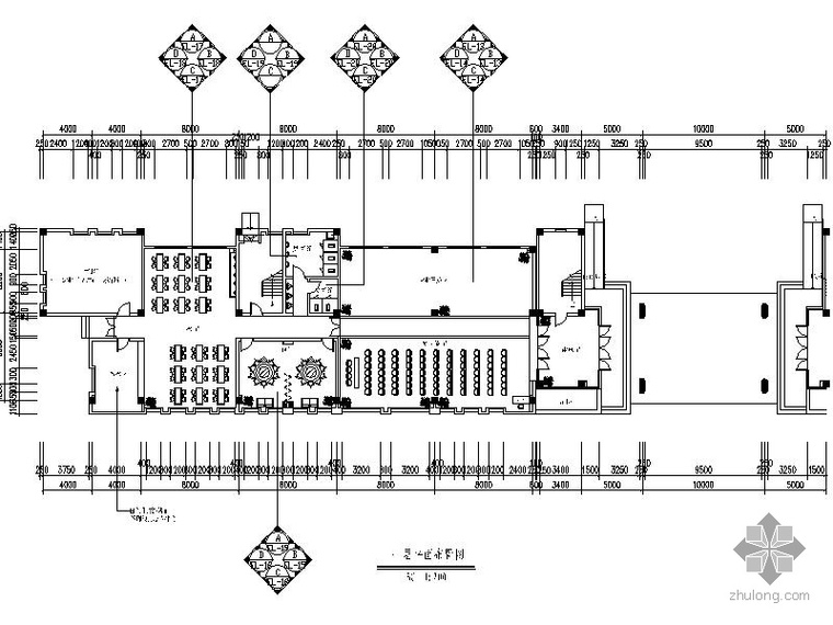 医疗科技建筑方案资料下载-[南京]某医疗科技有限公司办公楼装饰施工图