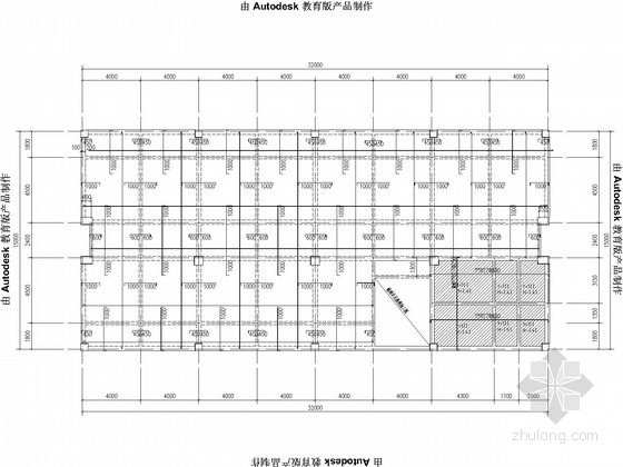 农业展示中心方案图资料下载-3层框架展示中心结构施工图
