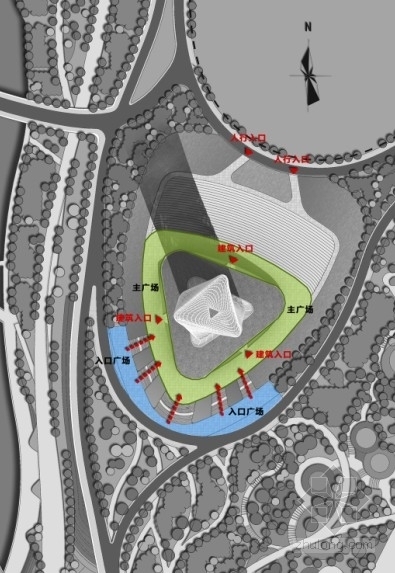 [青岛]某园艺博览会标志物设计方案文本-8分析图