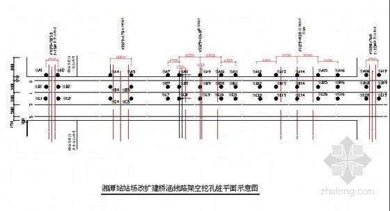铁路下穿铁路施工方案资料下载-[广东]下穿铁路地下通道人工挖孔桩施工方案