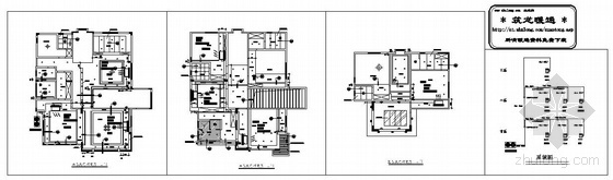 住宅户式中央空调设计图纸资料下载-户式中央空调设计图纸