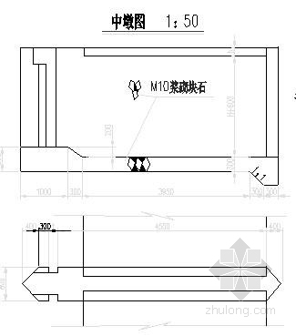 灌区泄水闸及进水闸初步设计图- 