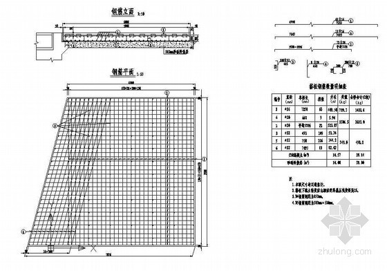 预应力空心板板桥构造图资料下载-3×10米预应力混凝土空心板桥头搭板钢筋构造节点详图设计