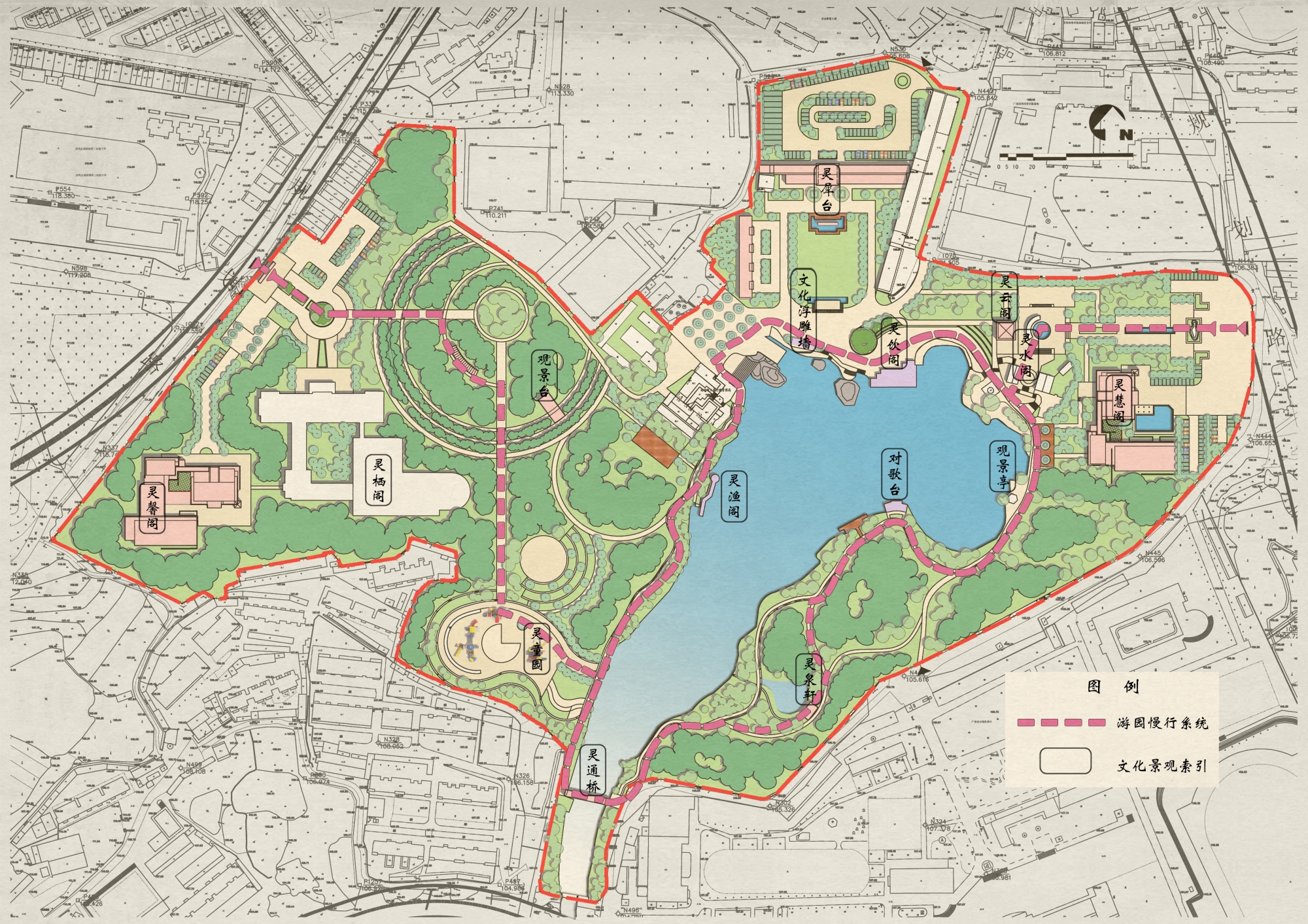 05灵水景观 文化景观索引图-武鸣县灵水景区景观综合提升( 景观)第2张