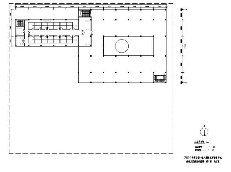 2003年到2014年一级注册建筑师场地作图CAD版真题