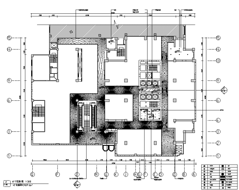 [新疆]红山新世纪餐饮广场设计方案+施工图-天花设计图
