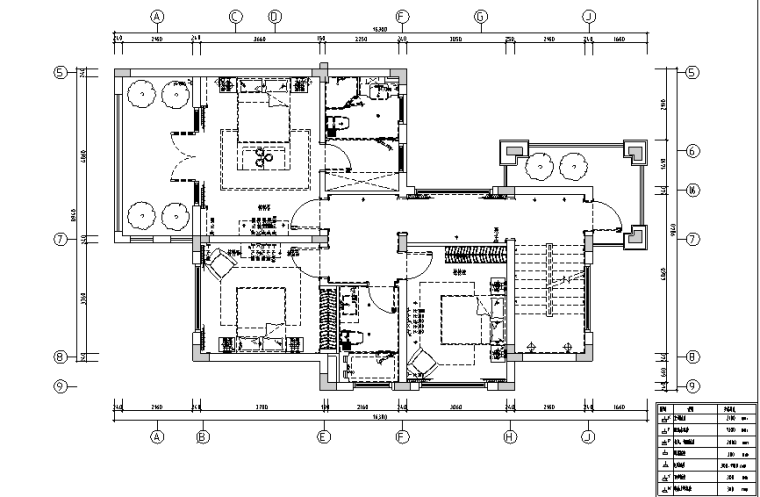 婚房豪华装修效果图资料下载-[上海]风景水岸样板房设计施工图（附效果图+模型）