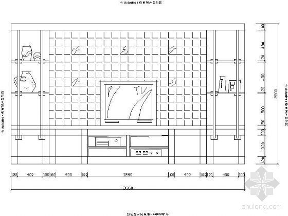 中式家具立面图库CAD资料下载-家具立面图块