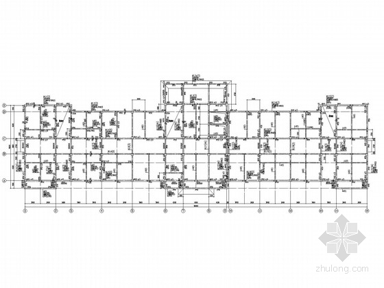 8度区框剪施工图资料下载-8度区住院部框架结构施工图