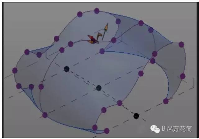 Revit中使用体量创建异型空间网架的方法_4