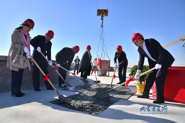 国际设计博物馆模型资料下载-世界首座匈奴历史博物馆封顶