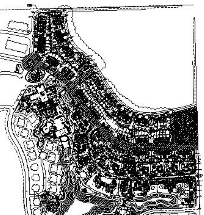 低矮镂空景墙施工图资料下载-[四川]生态花园城居住区全套景观设计施工图（赠实景图）