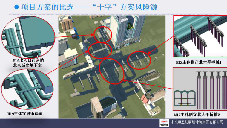 [北京]地铁站项目中BIM技术应用-方案比选