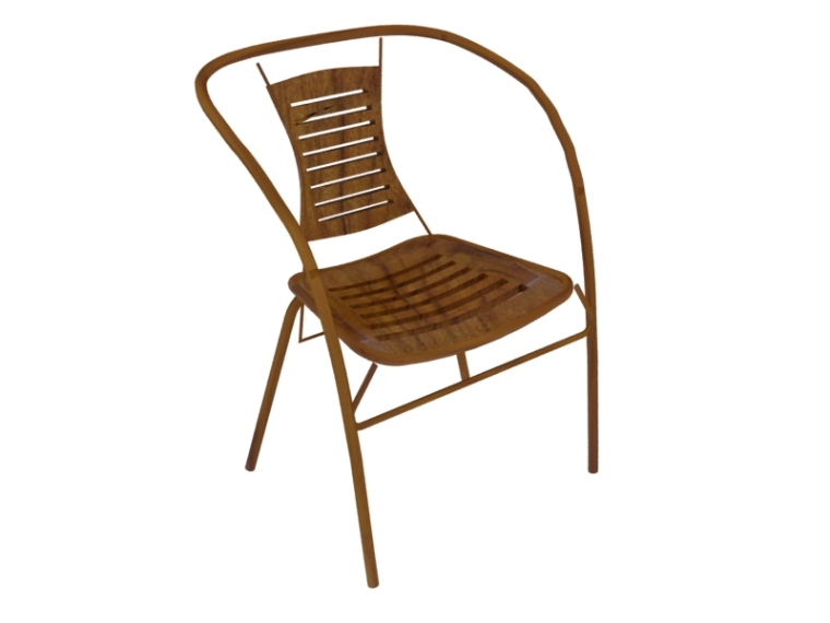 3d软件模型椅子资料下载-老式椅子3D模型下载