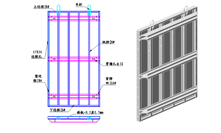 SZ系列模板支撑体系资料下载-大钢模板专项施工方案
