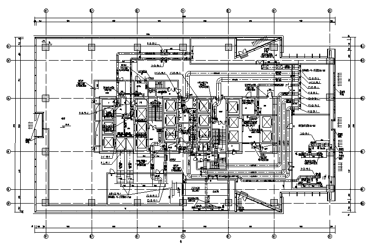 [四川]世界级城市综合体暖通空调全套施工图391张(200米56万平）_6