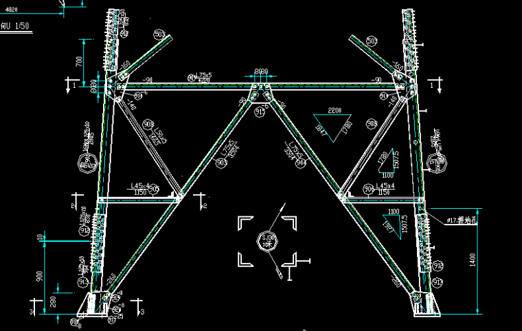 古塔钢结构资料下载-7736铁塔全套结构图