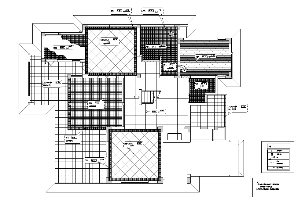[广东]某摩洛哥风格住宅装修施工图
