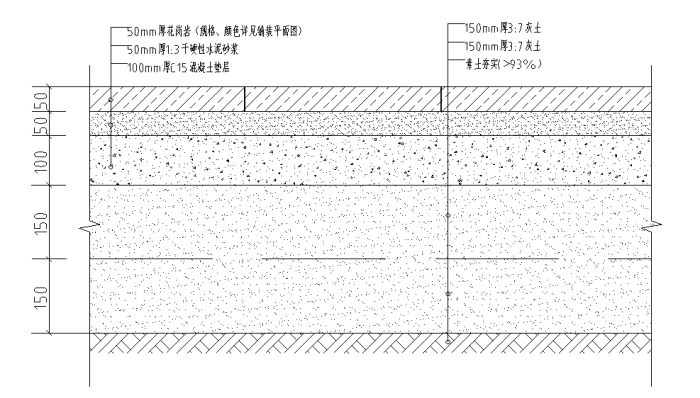 魅力道路最全的铺装做法图