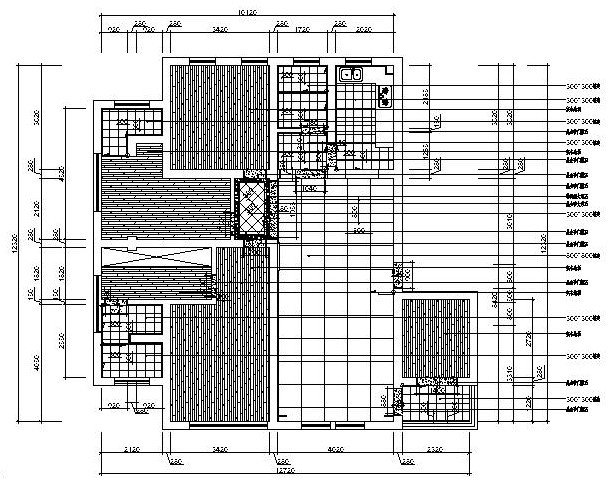 130平新房装修效果图资料下载-中西混搭风格住宅装修施工图设计（附高清效果图）