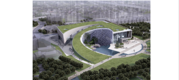 科技施工组织设计方案图文资料下载-[上海]自然博物馆建筑细胞壁钢结构施工组织设计（53页，图文丰富）