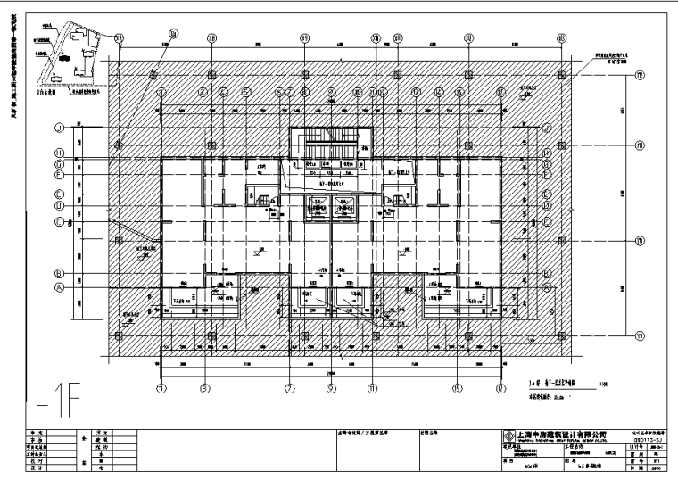 忆象小区住宅楼su模型+cad平立面图+效果方案-负一层平面图