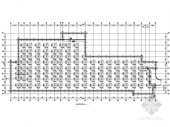 单组车位大样图资料下载-187个车位地下停车库结构施工图（含建筑图）