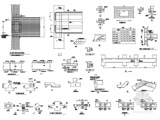 [综合楼]四川31层框支剪力墙结构施工图-通用详图