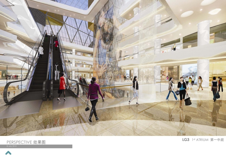 山东购物中心设计方案资料下载-[重庆]凯达协信城购物中心设计方案文本