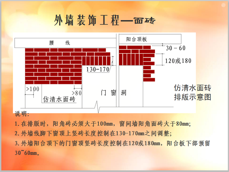 2013建筑施工细部节点施工图解说明相册(上下册)-面砖