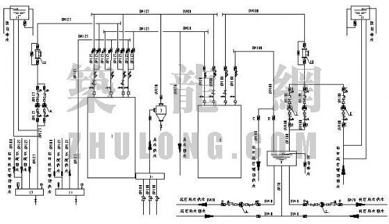 上海空调机房设计图资料下载-某商务楼空调机房设计图