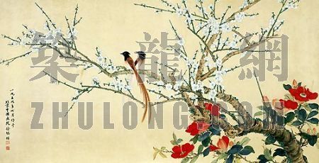 北京西钓鱼台塔楼资料下载-钓鱼台国宾馆收藏的八幅国画5