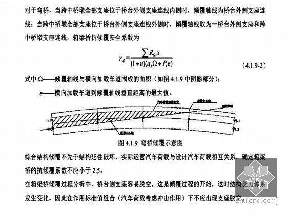 madis桥梁新规范热点讲义25页（抗倾覆 抗震 应力）-弯矩倾覆示意图