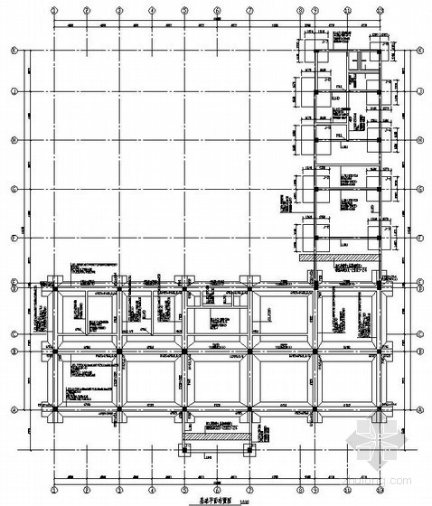 4层办公楼结构设计图资料下载-[江苏]4层框架办公楼建筑结构设计图