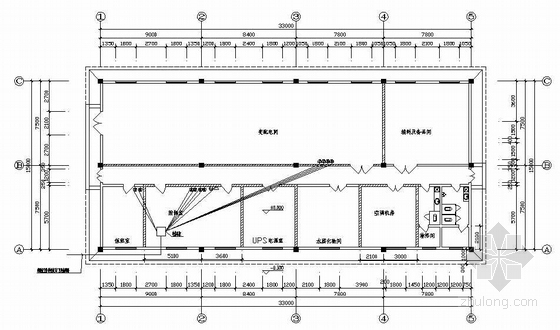 小区变配电房建筑施工图资料下载-厦门某污水处理工程变配电房电气施工图