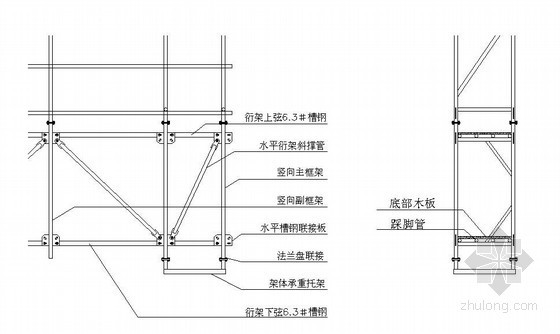 [湖南]住宅工程脚手架施工方案(节点详图)- 