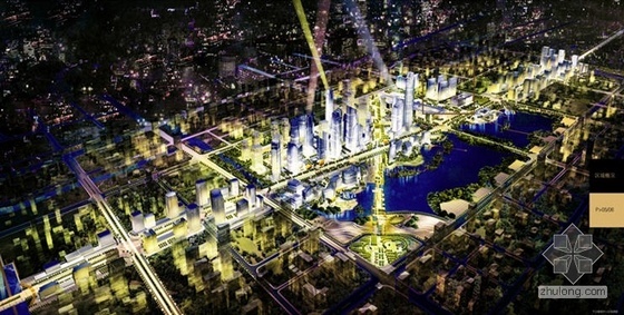 杭州拱墅区CBD规划资料下载-杭州附城CBD核心区域项目介绍