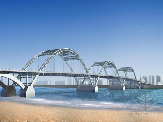 桥梁上部钢结构施工资料下载-[广西]贝雷型钢结构栈桥专项施工方案及计算书36页（附37张工程图片）